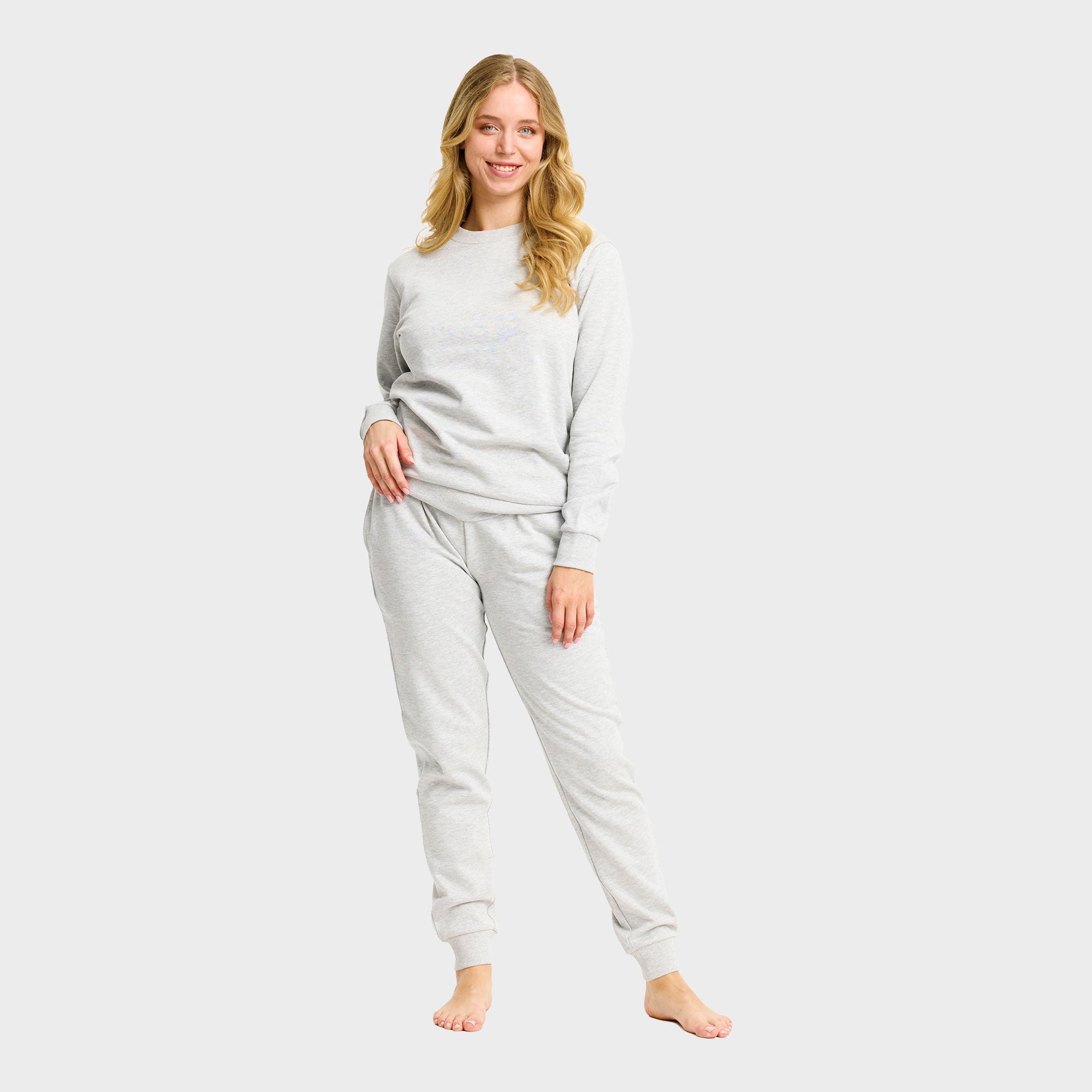 Sweatset grå - Dame.